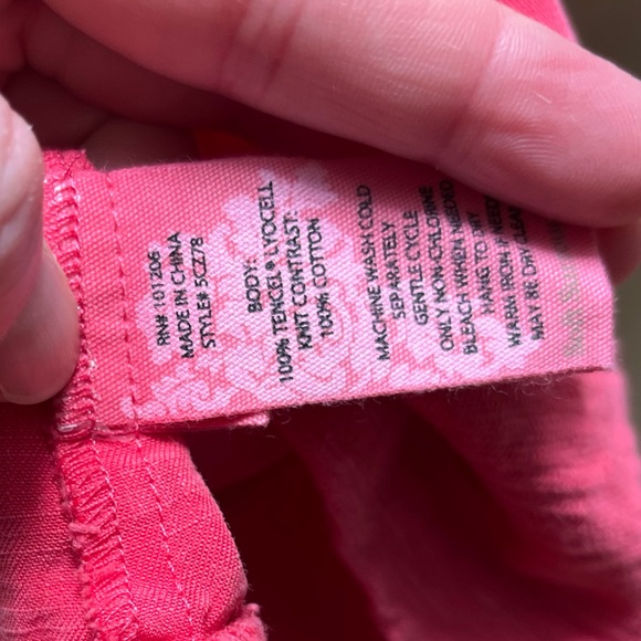 Soft Surroundings ruffled sleeve blouse size 1X - Picture 7 of 10